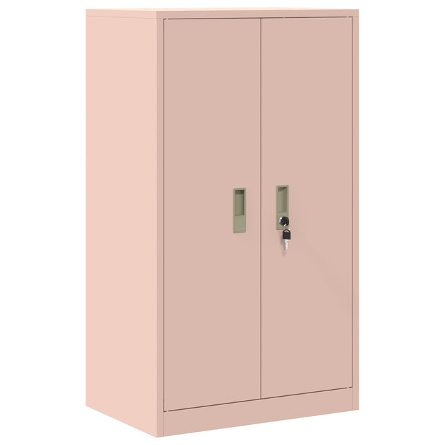 Opbevaringsskab Lyserød 60 x 40 x 90 cm Stål