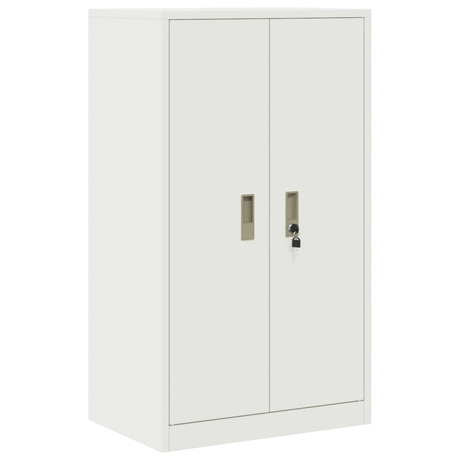 Opbevaringsskab Hvid 60 x 40 x 105 cm Stål