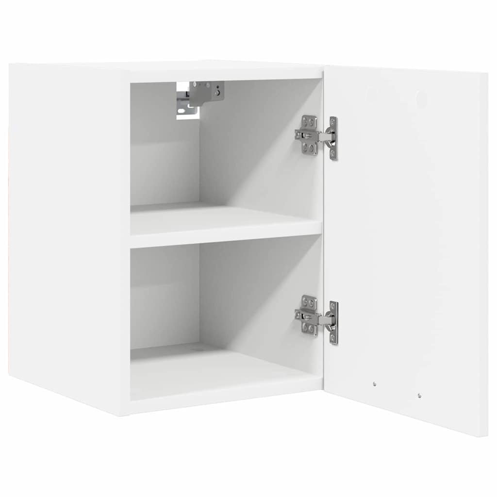 Hængeskab med dør 2 pcs Hvid 30 x 31 x 40 cm Konstrueret træ