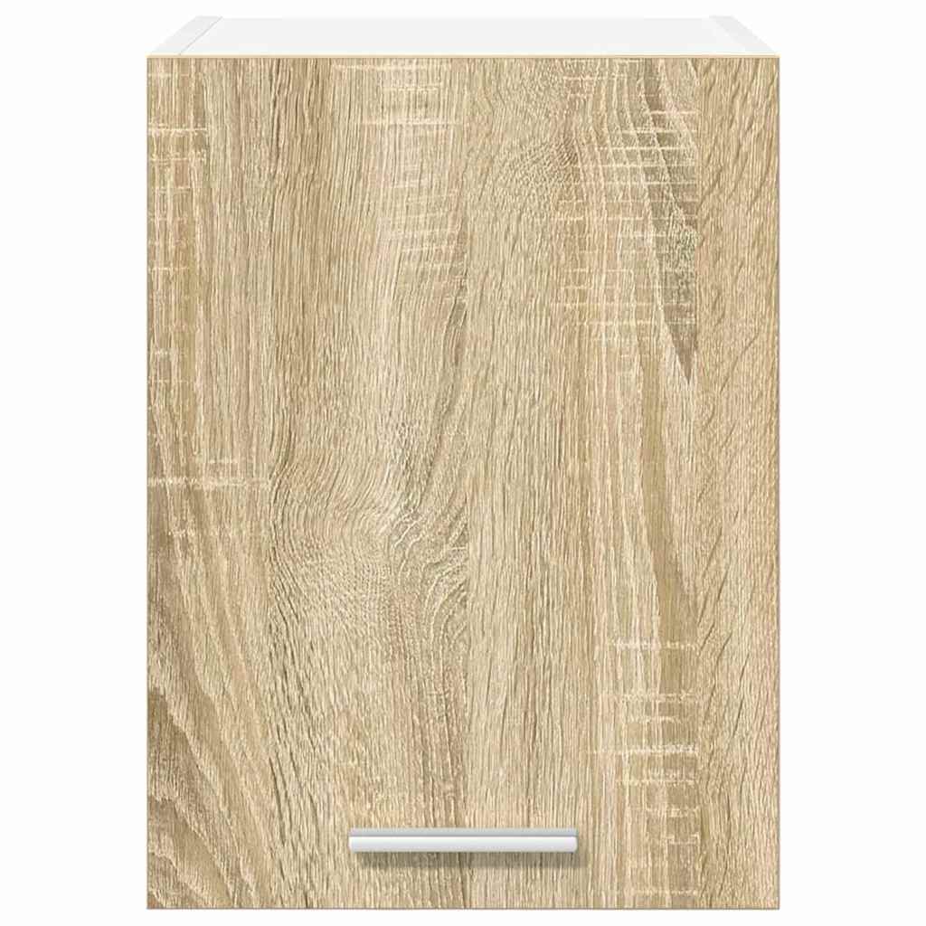 Hængeskab med dør Riga 2 pcs Sonoma Eg og Hvid 30 x 31 x 40 cm