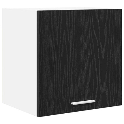 Hængeskab Sort Eg og Hvid 40 x 31 x 40 cm Konstrueret træ