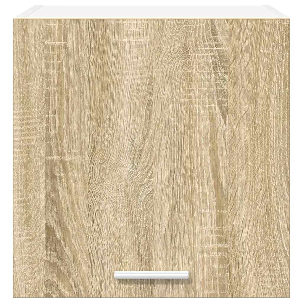 Hængeskab med dør Riga 2 pcs Sonoma Eg og Hvid 40 x 31 x 40 cm