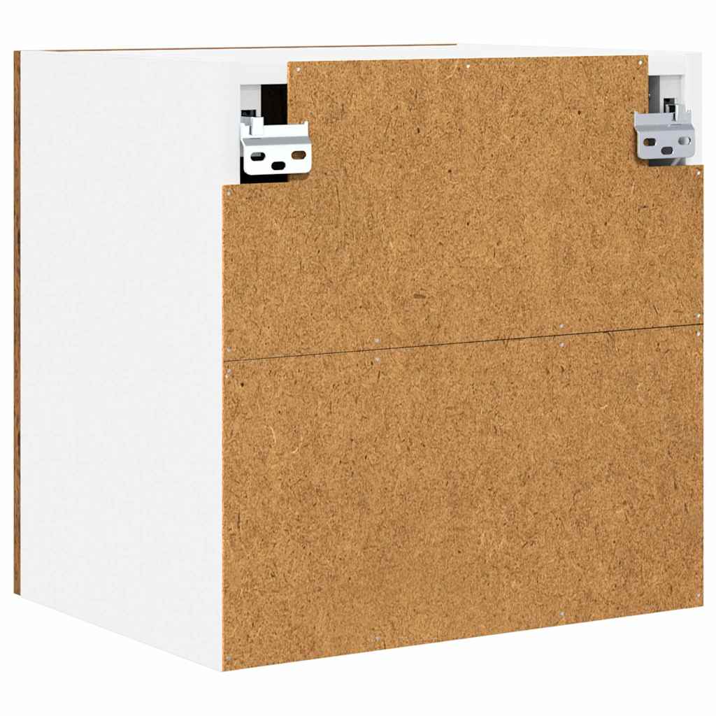 Hængeskab Gammelt træ og Hvid 40 x 31 x 40 cm Konstrueret træ