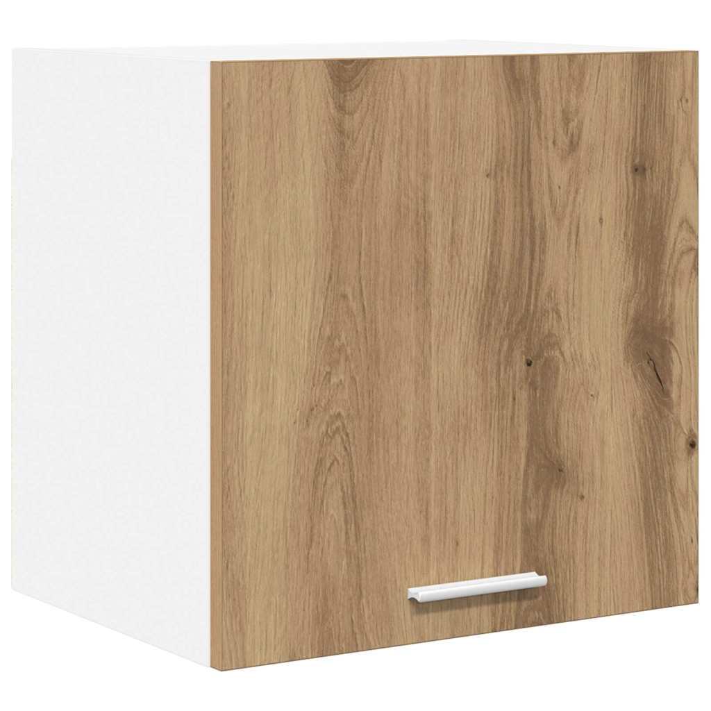 Hængeskab med dør 2 pcs Artisan eg og hvid 40 x 31 x 40 cm
