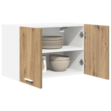 Hængeskab Artisan eg og hvid 60 x 31 x 40 cm Konstrueret træ
