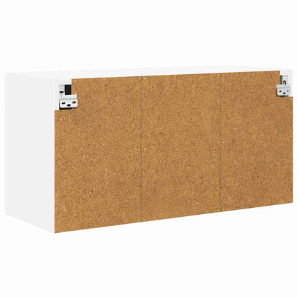 Hængeskab Hvid 80 x 31 x 40 cm Konstrueret træ