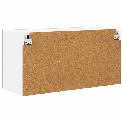 Hængeskab Beton Grå 80 x 31 x 40 cm Konstrueret træ