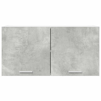 Hængeskab Beton Grå 80 x 31 x 40 cm Konstrueret træ