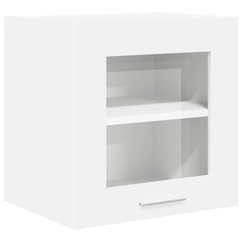 Hængeskab med dør 2 pcs Hvid 40 x 31 x 40 cm Konstrueret træ