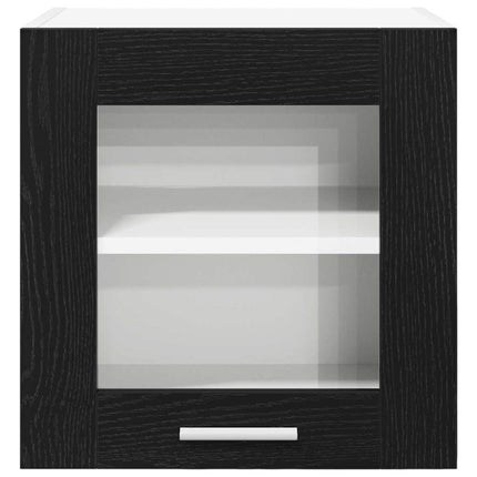Hængeskab Sort eg 40 x 31 x 40 cm Konstrueret træ