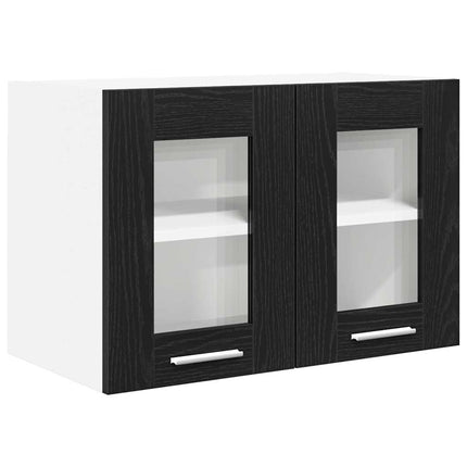 Hængeskab Sort eg 60 x 31 x 40 cm Konstrueret træ