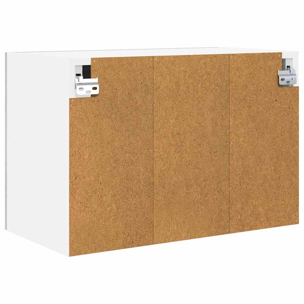 Hængeskab 2 pcs Grå Sonoma 60 x 31 x 40 cm Konstrueret træ