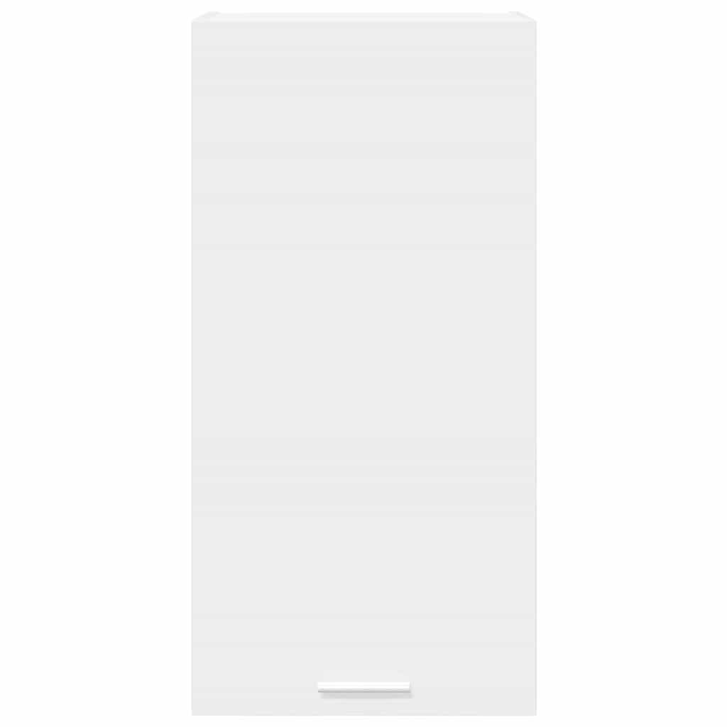 Hængeskab med opbevaring Hvid 40 x 31 x 80 cm Konstrueret træ