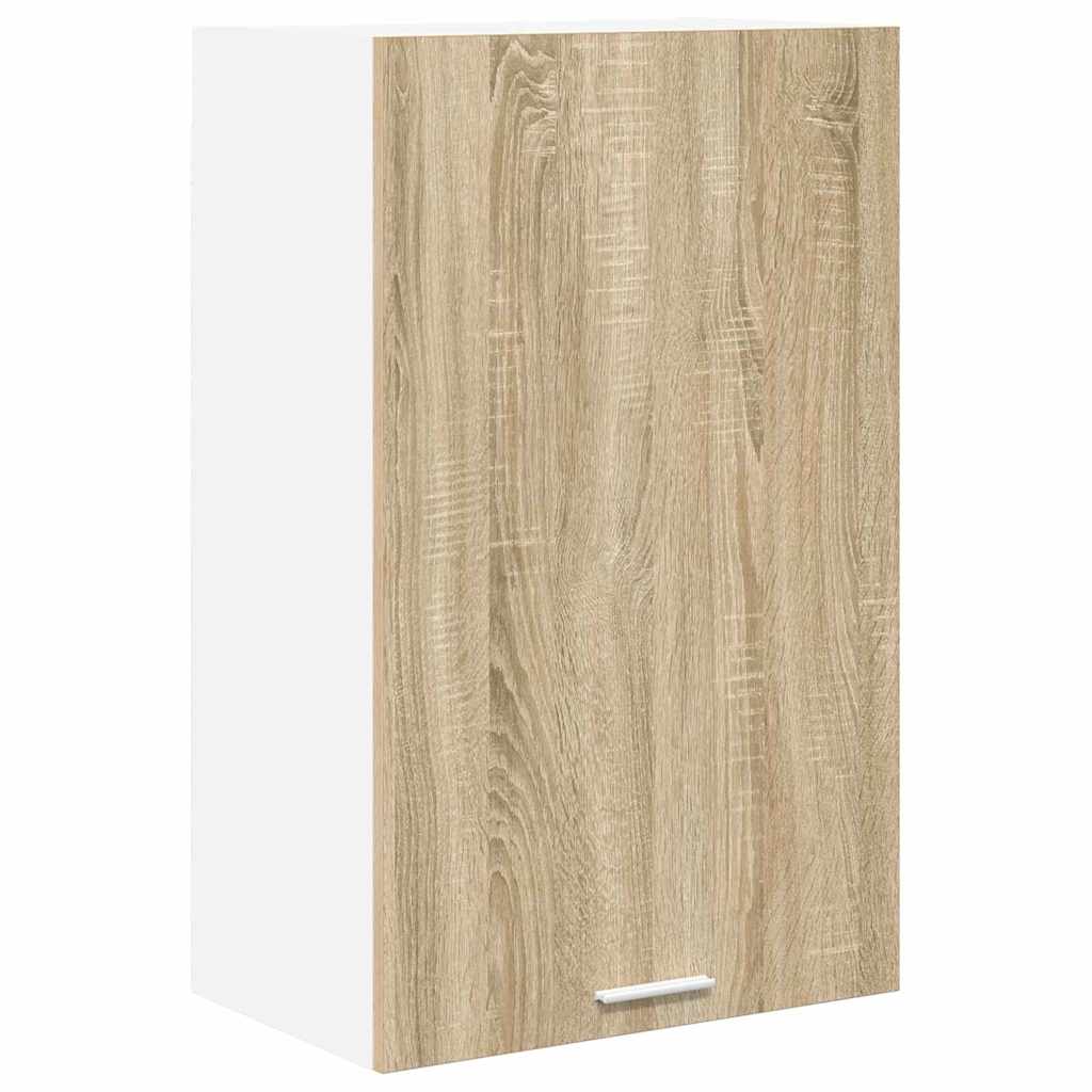 Hængeskab Sonoma Eg og Hvid 50 x 31 x 80 cm Konstrueret træ