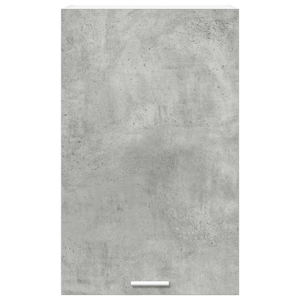 Hængeskab Beton grå og hvid 50 x 31 x 80 cm Konstrueret træ