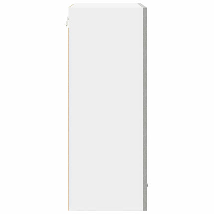 Hængeskab Beton grå og hvid 50 x 31 x 80 cm Konstrueret træ