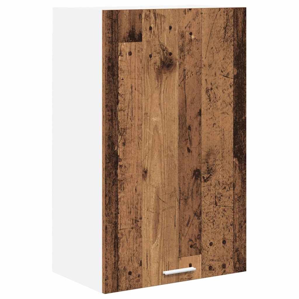 Hængeskab Gammelt træ og Hvid 50 x 31 x 80 cm Konstrueret træ