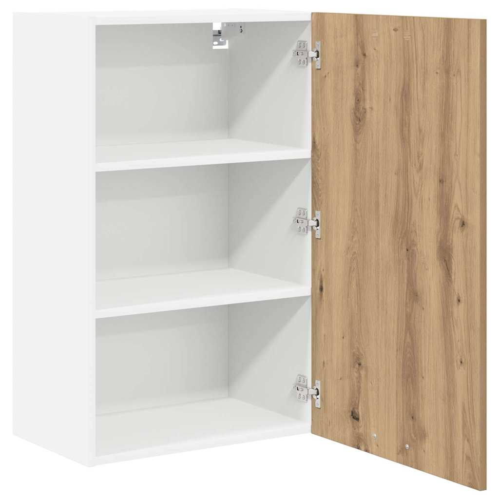 Hængeskab Artisan eg og hvid 50 x 31 x 80 cm Konstrueret træ