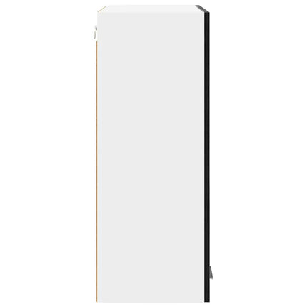 Hængeskab Sort eg 60 x 31 x 80 cm Konstrueret træ