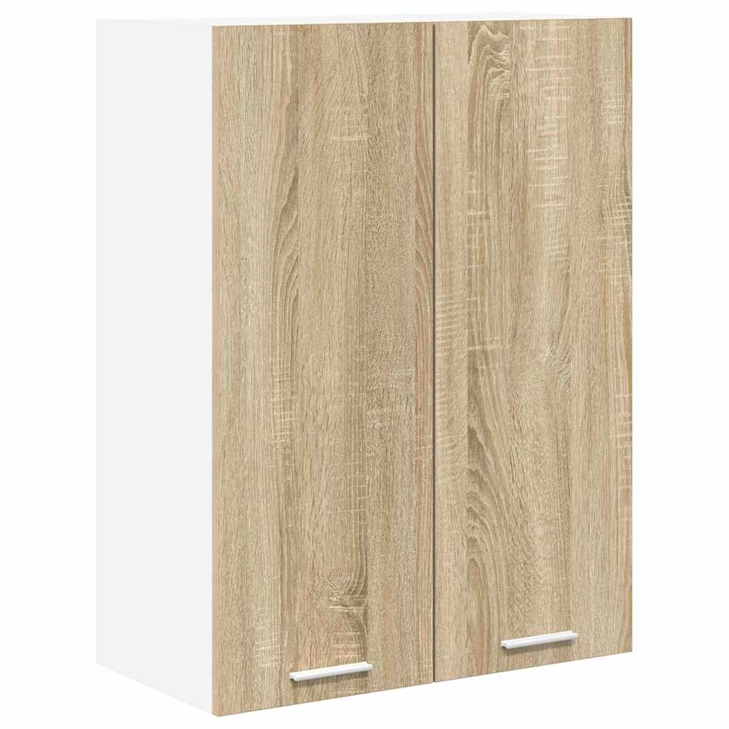 Hængeskab med dør Sonoma eg 60 x 31 x 80 cm Konstrueret træ