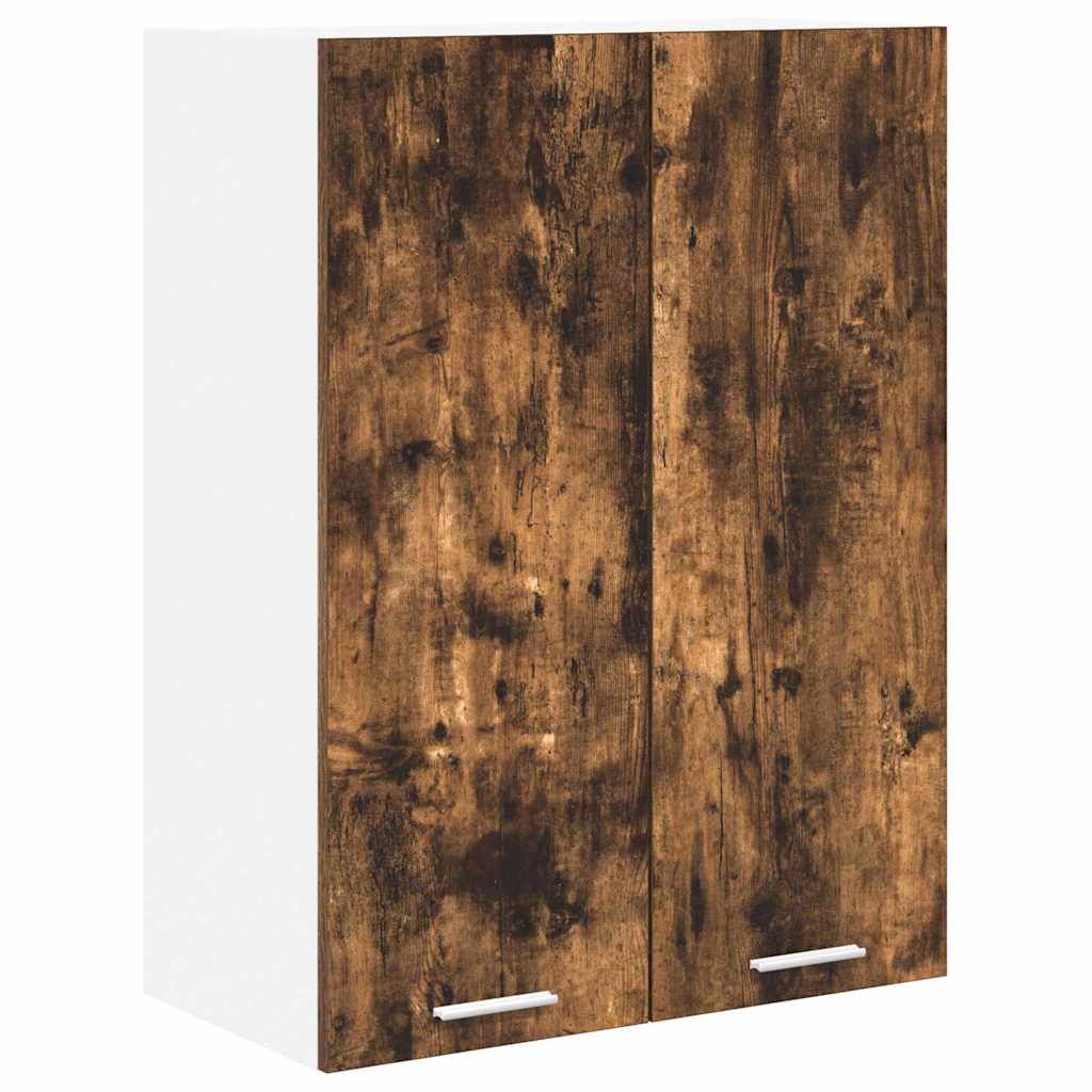 Hængeskab med dør Røget eg 60 x 31 x 80 cm Konstrueret træ