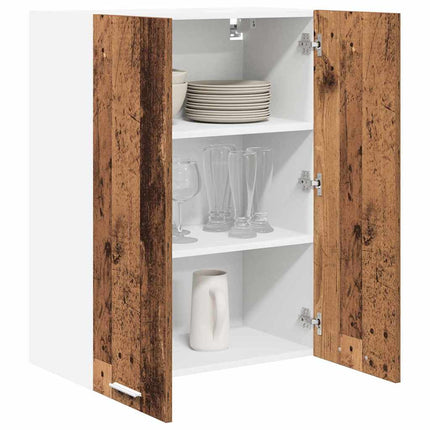 Hængeskab Gammelt træ 60 x 31 x 80 cm Konstrueret træ