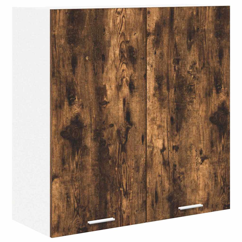 Hængeskab med dør Riga Røget eg 80 x 31 x 80 cm Konstrueret træ