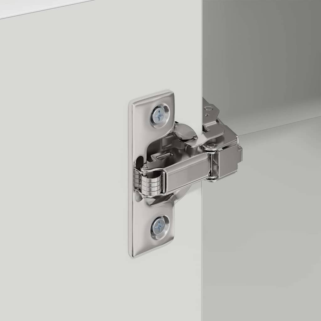 Hængeskab med opbevaring Hvid 57 x 57 x 80 cm Konstrueret træ