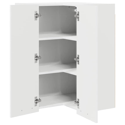 Hængeskab Hvid 57 x 57 x 80 cm Konstrueret træ