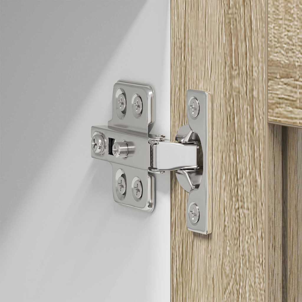 Hængeskab med dør Sonoma eg 80 x 31 x 80 cm Konstrueret træ