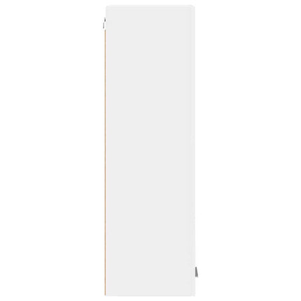 Hængeskab med opbevaring Hvid 30 x 31 x 100 cm Konstrueret træ