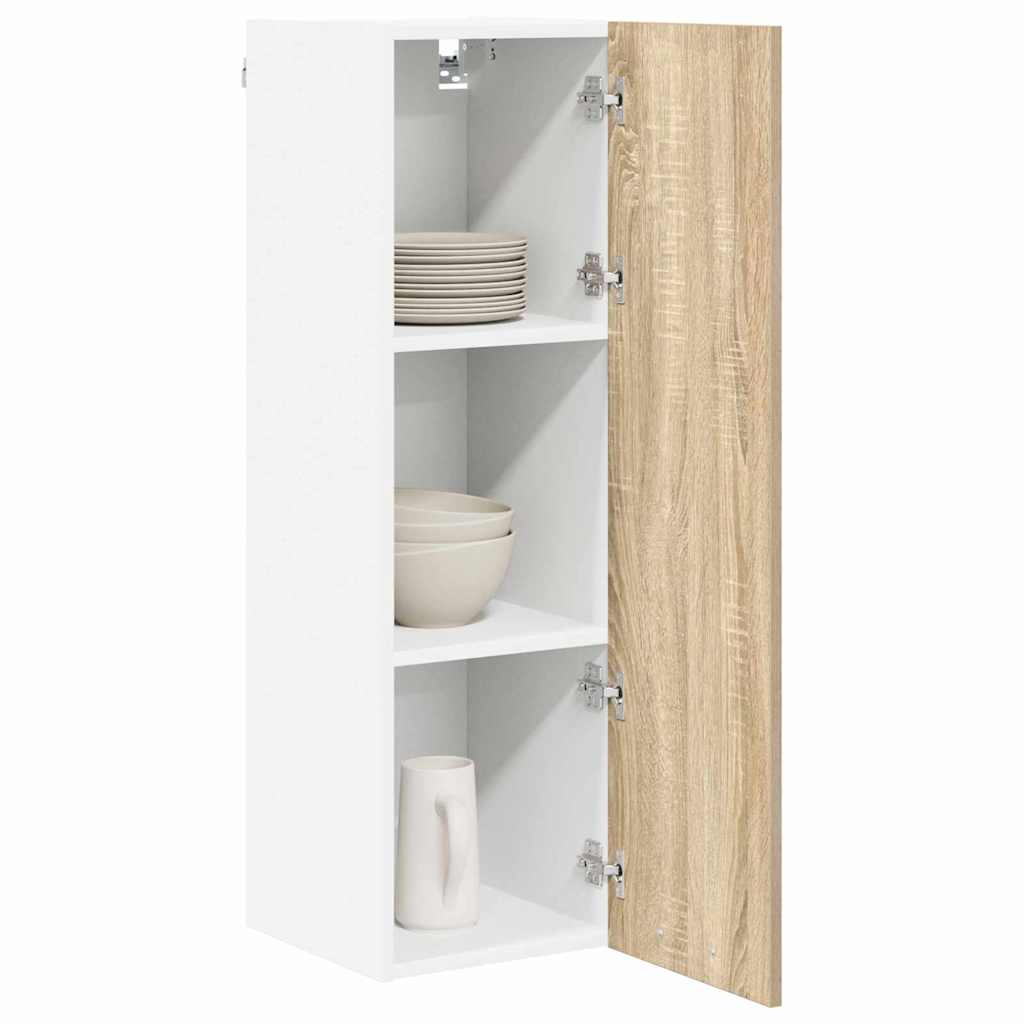Hængeskab med dør Sonoma eg 30 x 31 x 100 cm Konstrueret træ