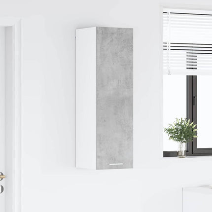 Hængeskab Beton Grå 30 x 31 x 100 cm Konstrueret træ