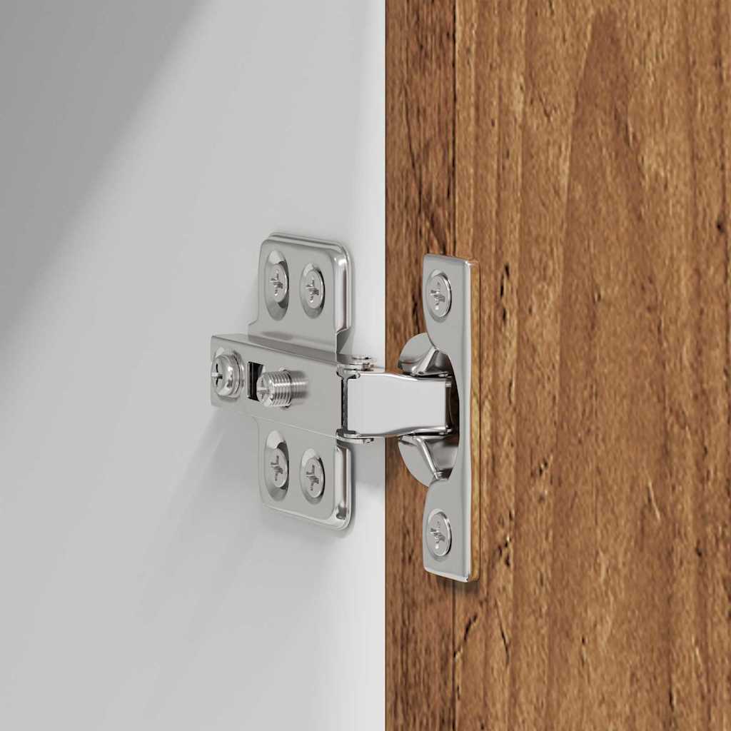 Hængeskab med dør Gammelt træ 30 x 31 x 100 cm Konstrueret træ