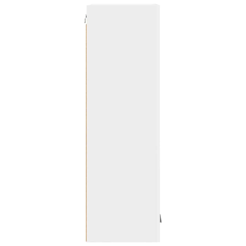 Hængeskab med opbevaring Hvid 40 x 31 x 100 cm Konstrueret træ