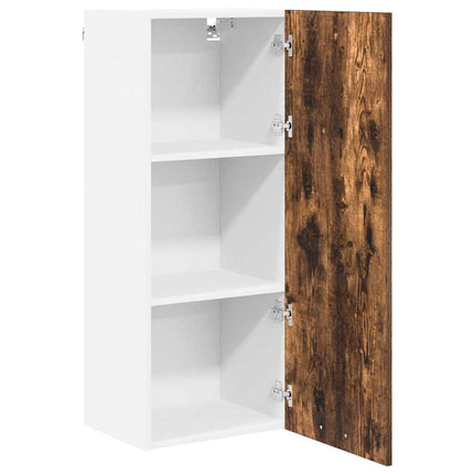 Hængeskab Røget eg 40 x 31 x 100 cm Konstrueret træ