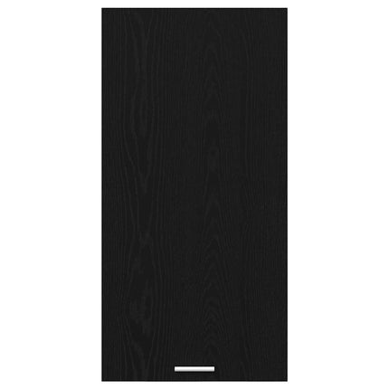 Hængeskab Sort Eg og Hvid 50 x 31 x 100 cm Konstrueret træ