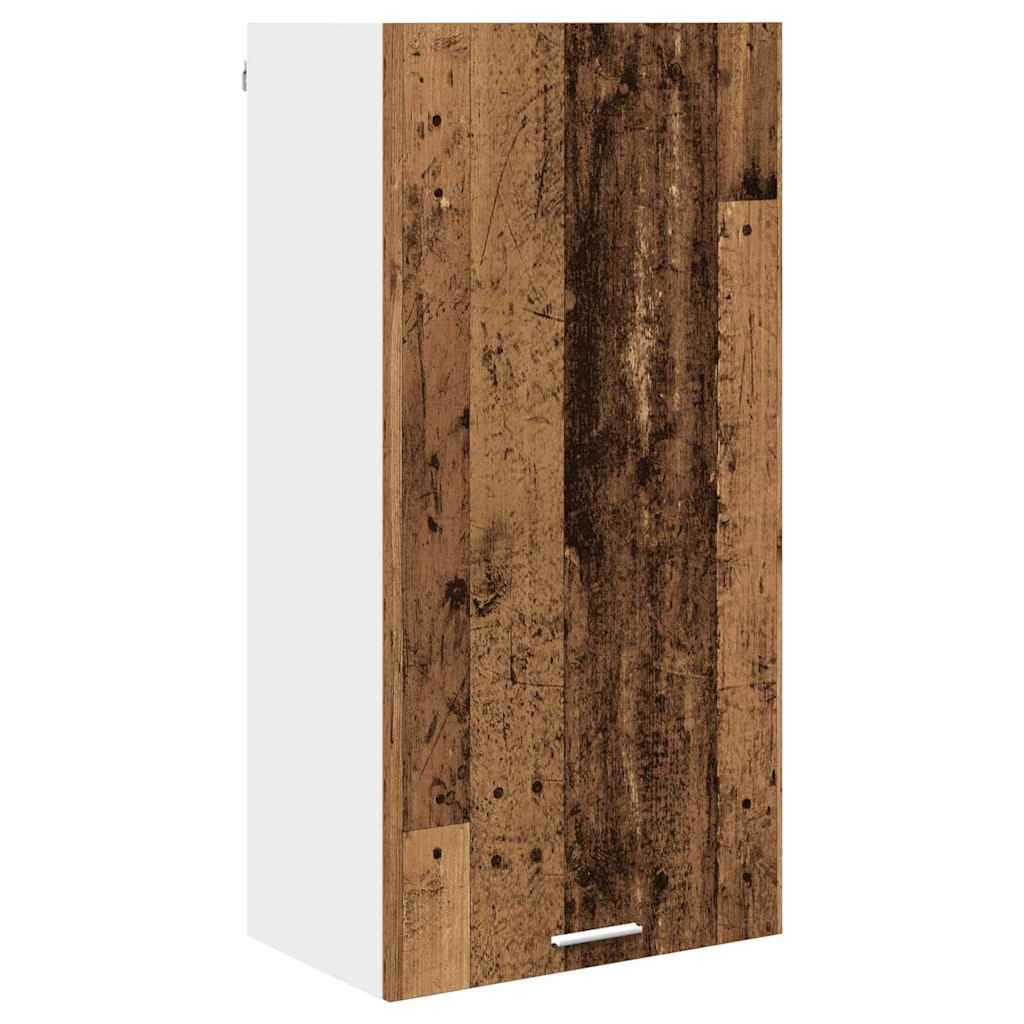 Hængeskab Gammelt træ og Hvid 50 x 31 x 100 cm Konstrueret træ
