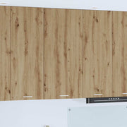 Hængeskab Artisan eg og hvid 50 x 31 x 100 cm Konstrueret træ
