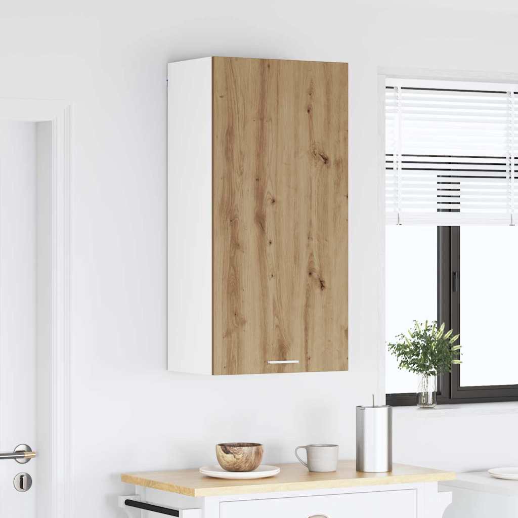 Hængeskab Artisan eg og hvid 50 x 31 x 100 cm Konstrueret træ