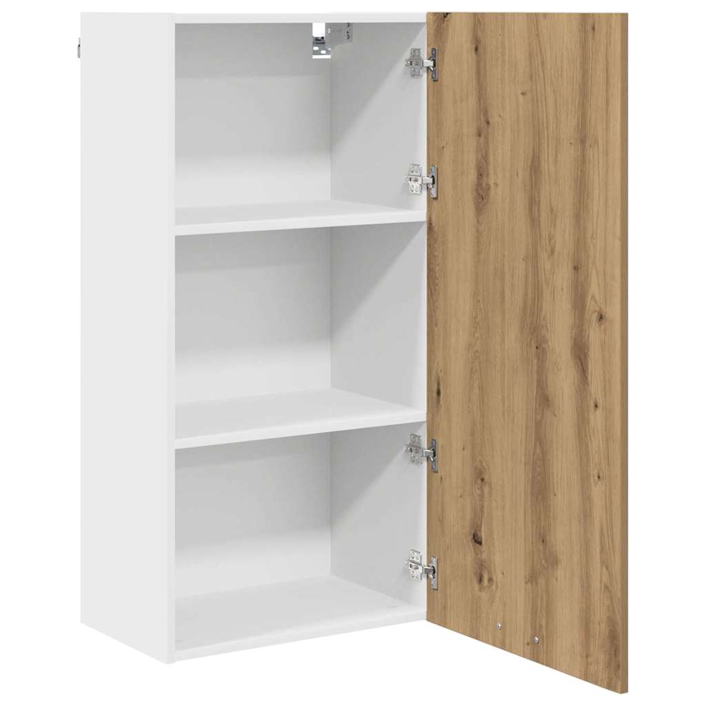 Hængeskab Artisan eg og hvid 50 x 31 x 100 cm Konstrueret træ
