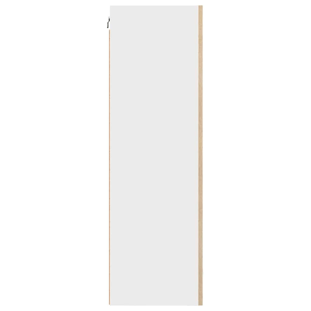 Hængeskab Artisan eg og hvid 50 x 31 x 100 cm Konstrueret træ