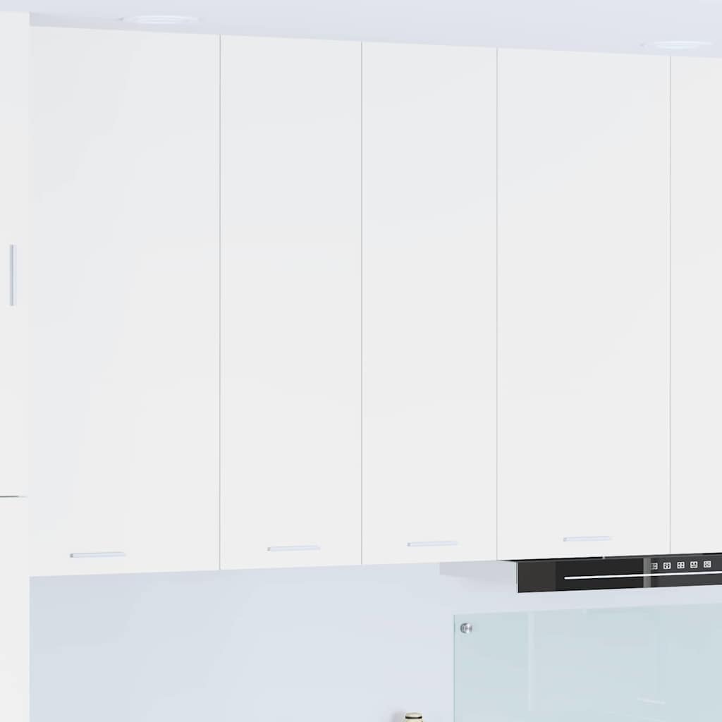 Hængeskab med opbevaring Hvid 60 x 31 x 100 cm Konstrueret træ