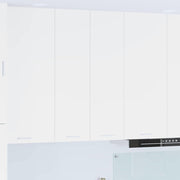 Hængeskab med opbevaring Hvid 60 x 31 x 100 cm Konstrueret træ