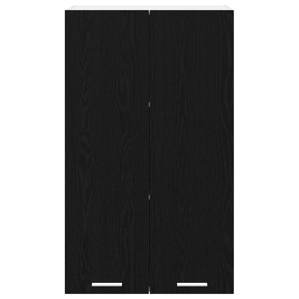 Hængeskab med dør Sort eg 60 x 31 x 100 cm Konstrueret træ