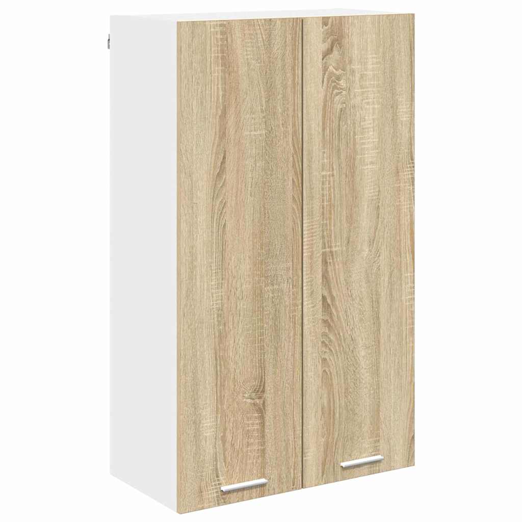 Hængeskab med dør Sonoma eg 60 x 31 x 100 cm Konstrueret træ