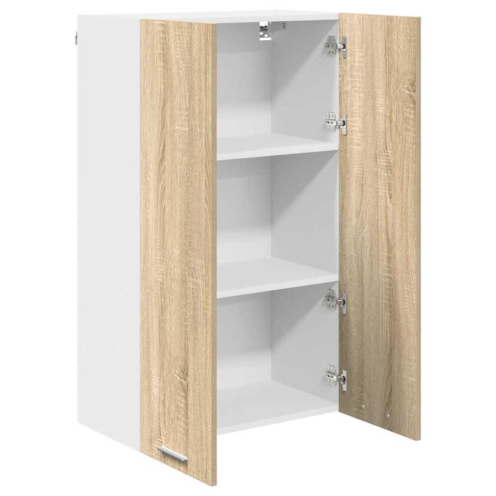 Hængeskab med dør Sonoma eg 60 x 31 x 100 cm Konstrueret træ