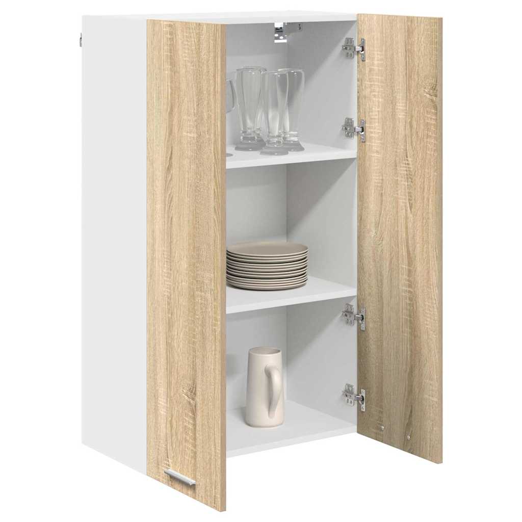 Hængeskab med dør Sonoma eg 60 x 31 x 100 cm Konstrueret træ