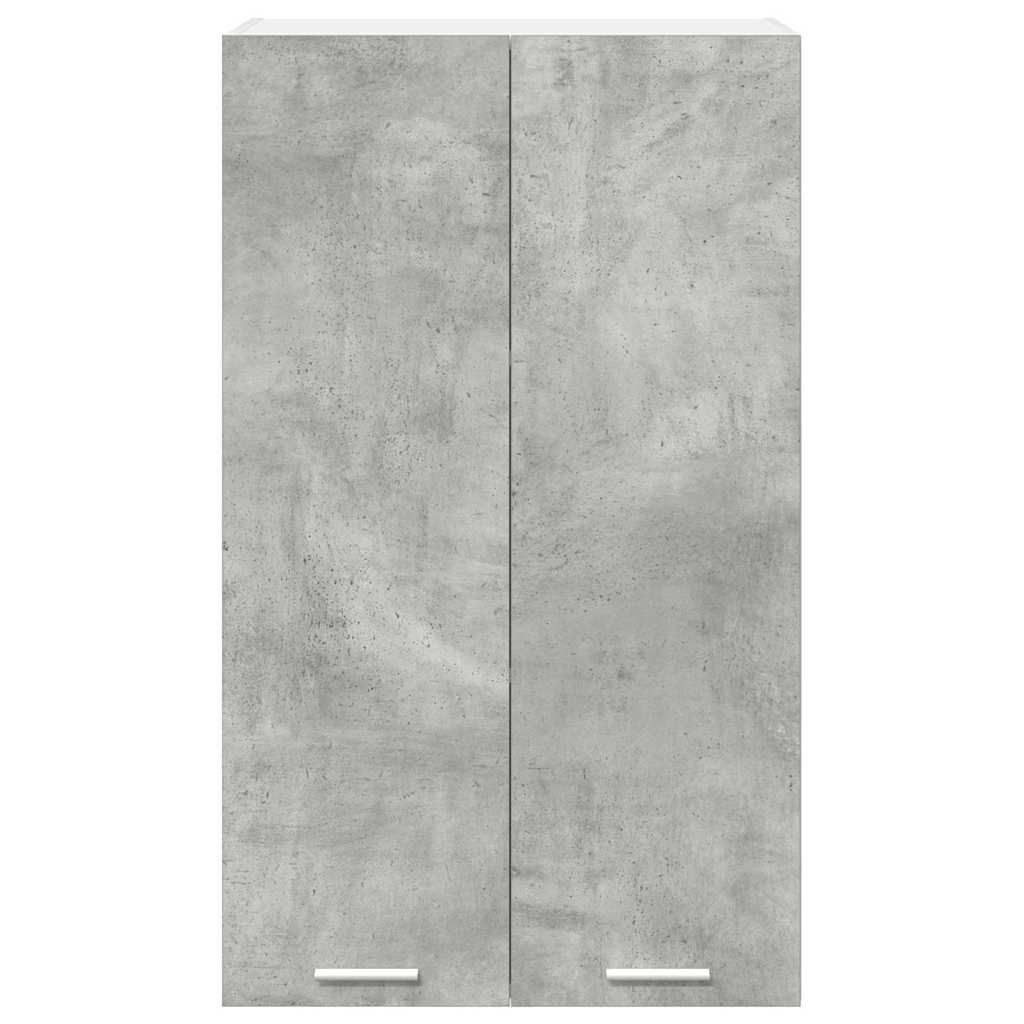 Hængeskab med dør Beton Grå 60 x 31 x 100 cm Konstrueret træ