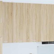Hængeskab med dør Sonoma eg 80 x 31 x 100 cm Konstrueret træ